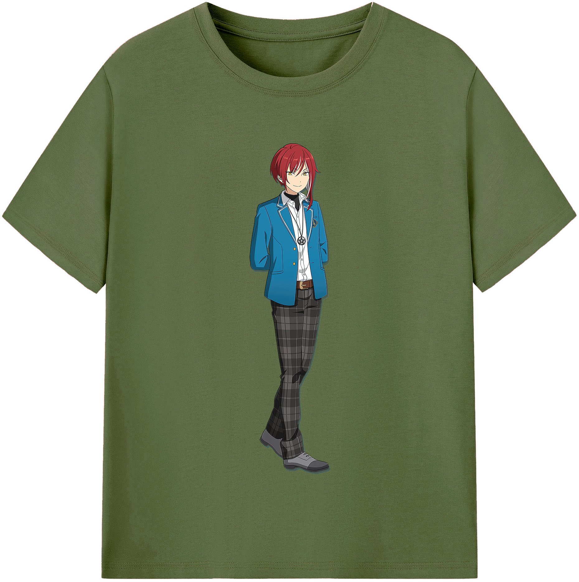 （画像用） あんさんぶるスターズ! Ensemble Stars 綿100％半袖Tシャツ（フロントプリント）